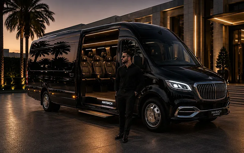Private Airport Transfer — Stretch Sprinter (18 Guests) photo 2